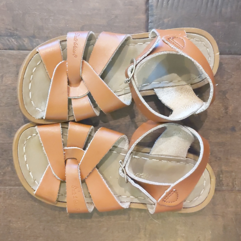 Saltwater Sandals Tan (girls)
